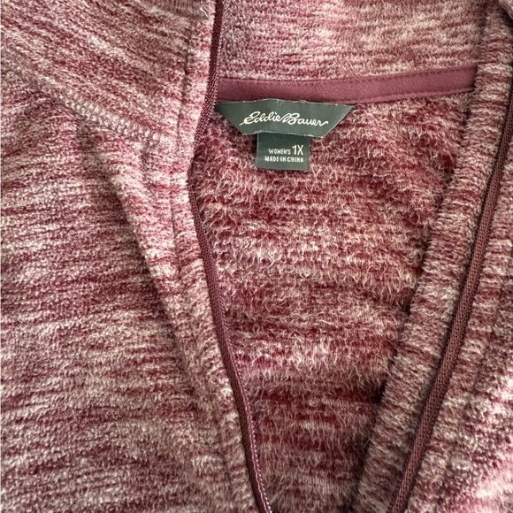Eddie Bauer 1/4 Zip Fleece Mockneck - Picture 4 of 10